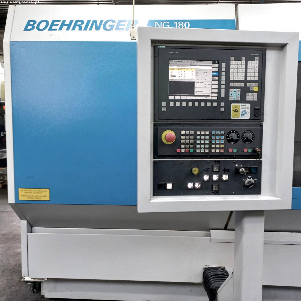 Centro di tornitura CNC BOEHRINGER NG 180-2 in vendita - foto 2